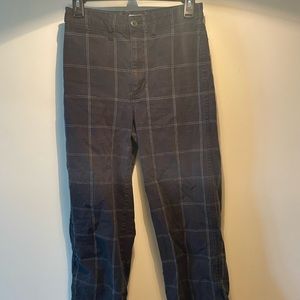 Black wide leg pants